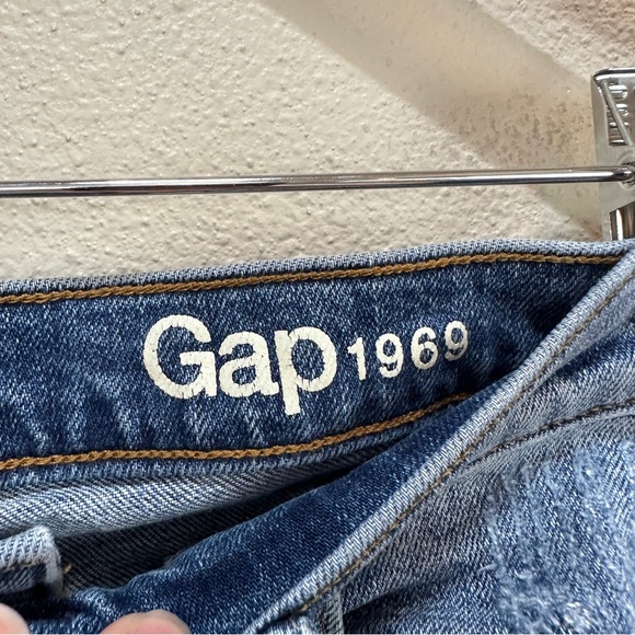 GAP Authentic True Skinny Destructed Medium Wash Jeans Women’s Sz 28 - Picture 4 of 5